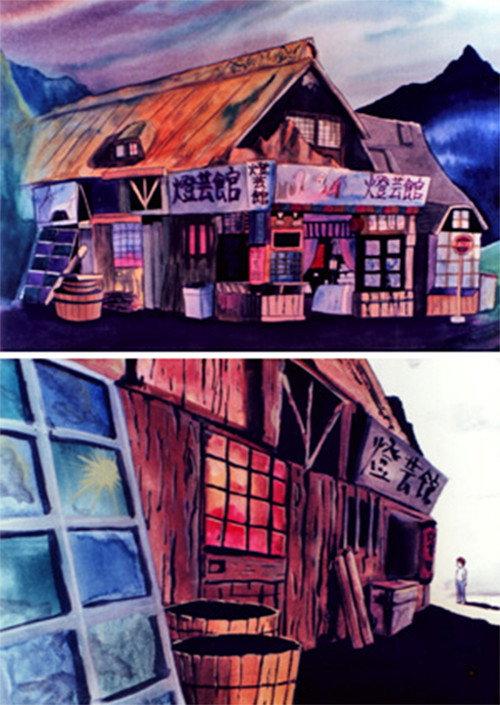 Phantasmagoria Theater backdrop