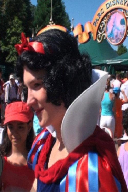 Real Snow White backdrop