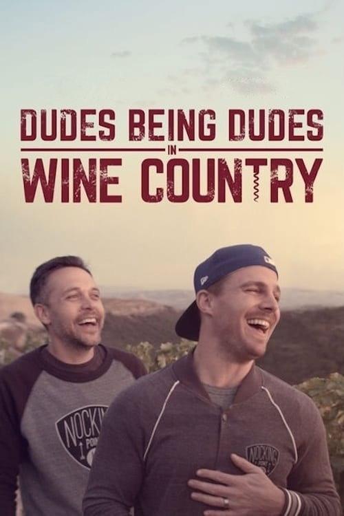 Dudes Being Dudes in Wine Country backdrop