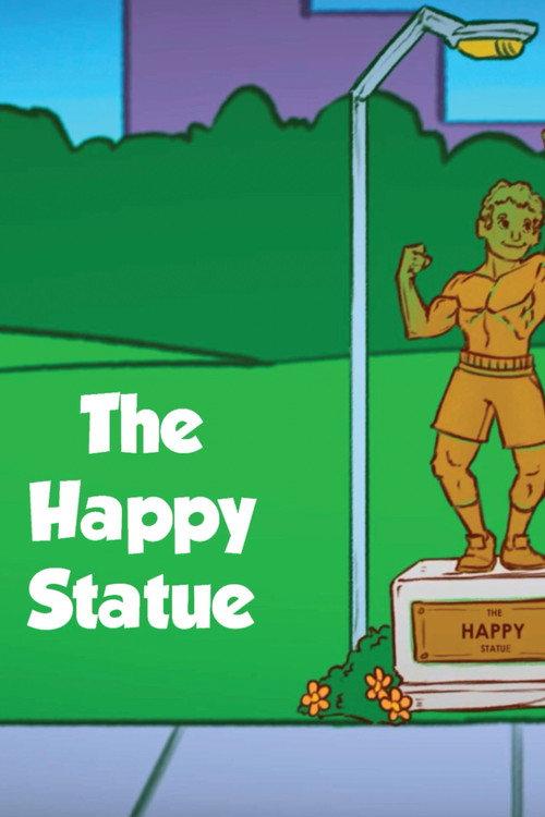 The Happy Statue backdrop