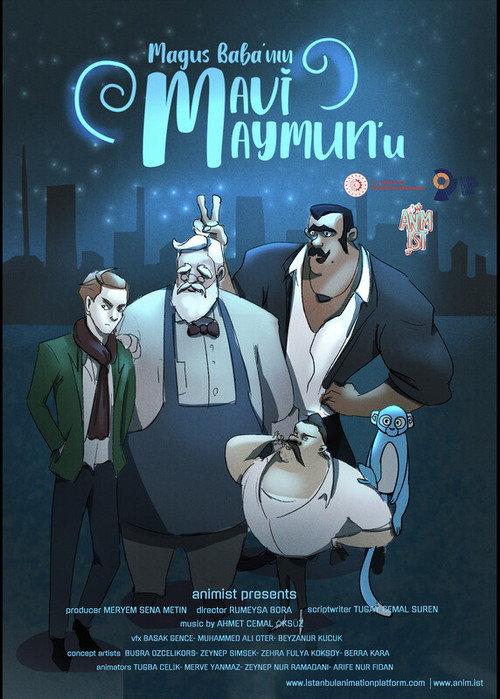 Magus Baba'nın Mavi Maymunu backdrop