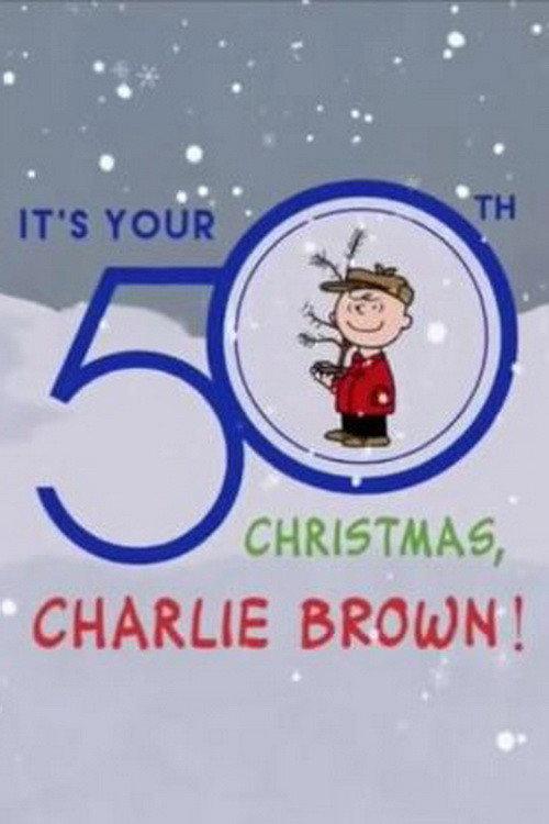 It's Your 50th Christmas Charlie Brown backdrop
