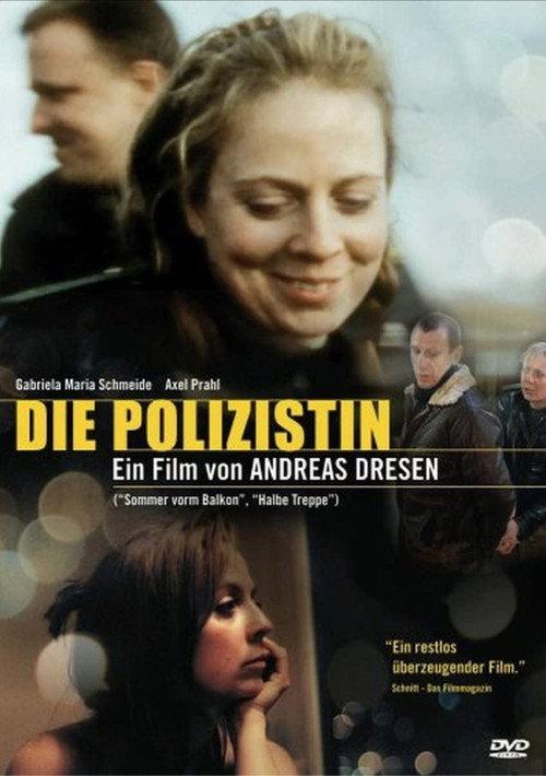 Policewoman backdrop