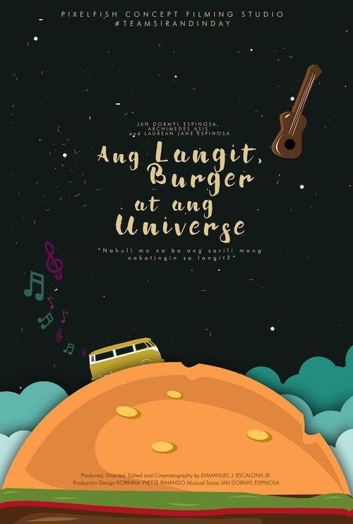 Ang Langit, Burger at ang Universe backdrop