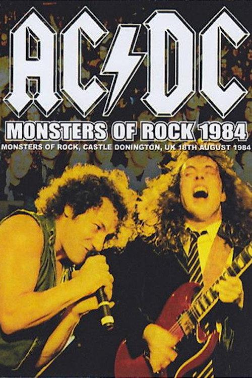 AC/DC - Monsters of Rock Tour backdrop