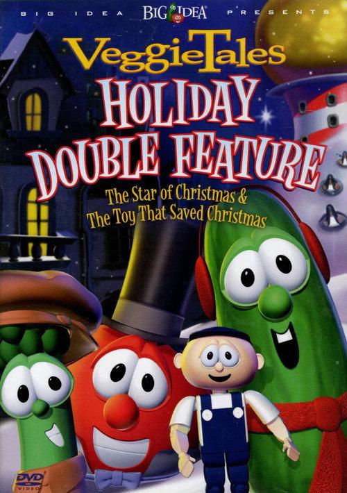VeggieTales Holiday Double Feature: The Toy That Saved Christmas and The Star of Christmas backdrop