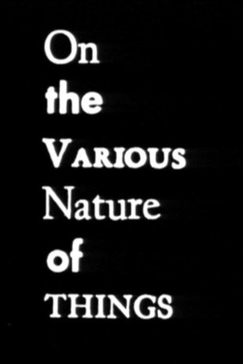 On the Various Nature of Things backdrop