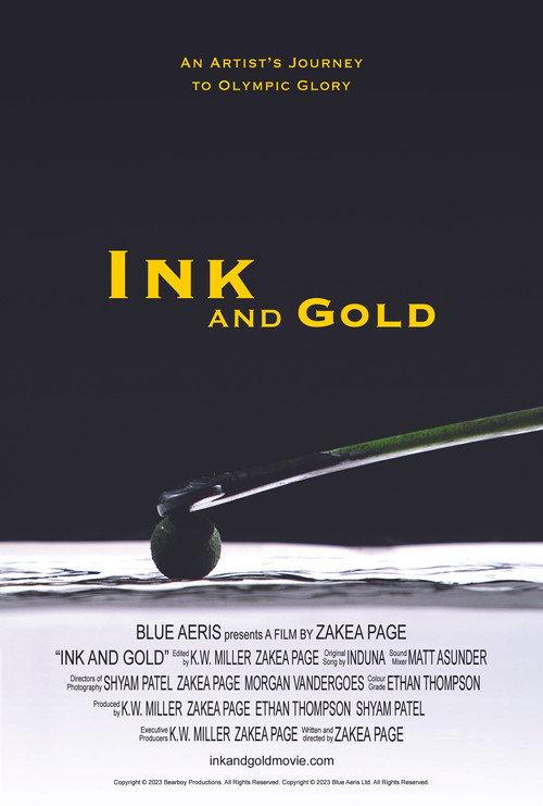 Ink and Gold: An Artist's Journey to Olympic Glory backdrop