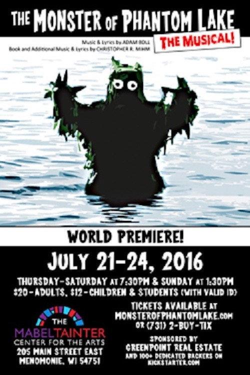 The Monster of Phantom Lake: The Musical! backdrop