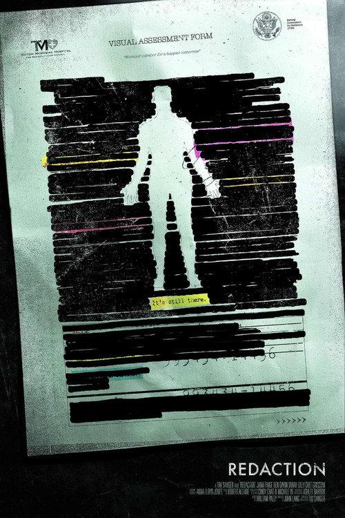 Redaction backdrop
