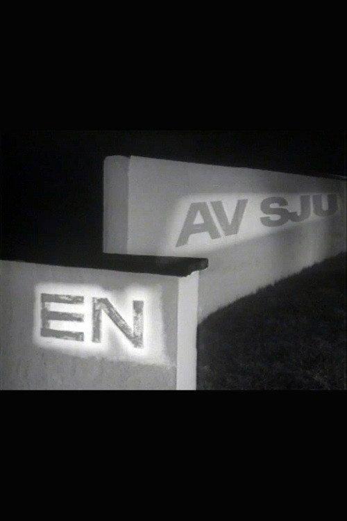 En av sju backdrop