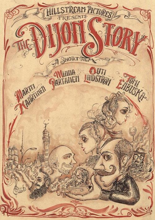 The Dijon Story backdrop