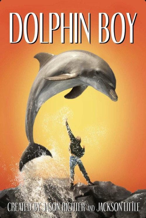 Dolphin Boy backdrop