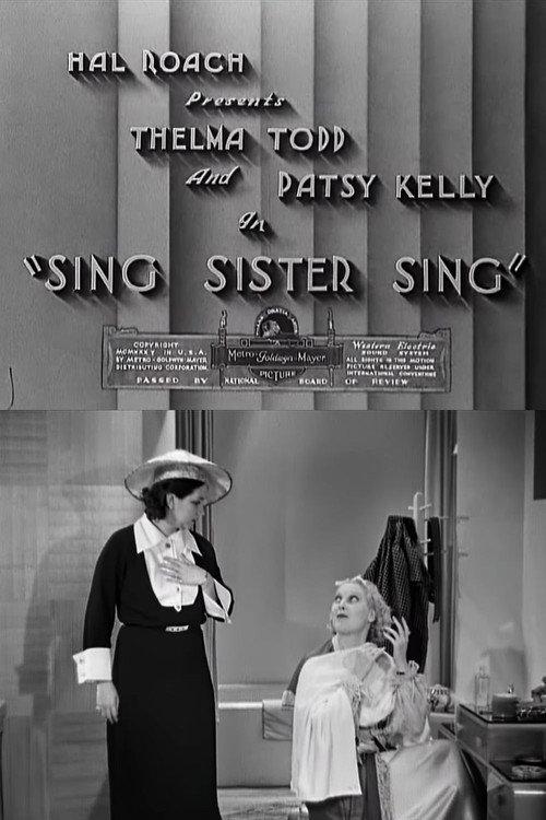 Sing Sister Sing backdrop
