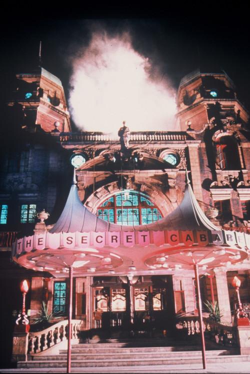 The Secret Cabaret backdrop