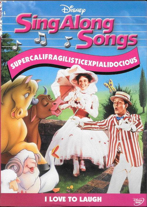 Disney Sing-Along Songs: I Love to Laugh - Supercalifragilisticexpialidocious backdrop