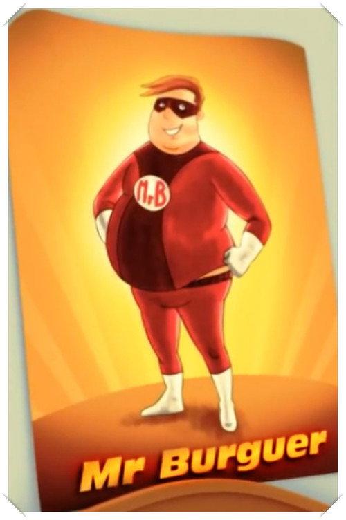 Mr. Burguer backdrop