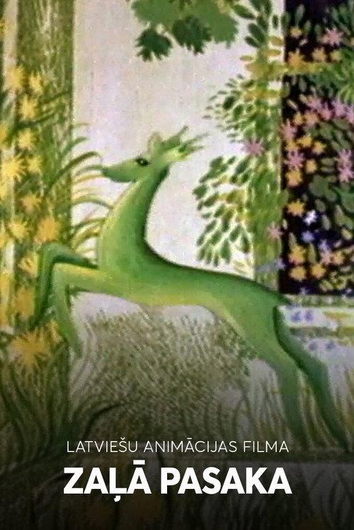 Green Fairy Tale backdrop