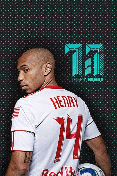 1:1 Thierry Henry backdrop