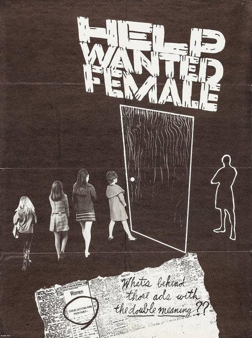 Help Wanted Female backdrop