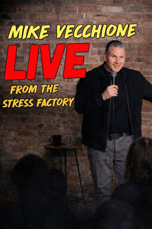 Mike Vecchione: Live from the Stress Factory backdrop