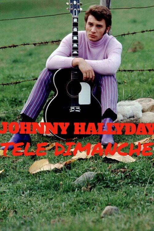 Johnny Hallyday - Télé dimanche backdrop