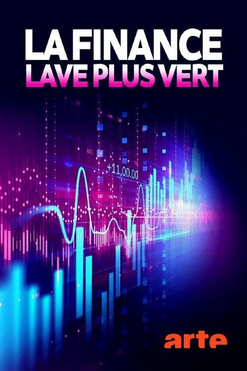 La finance lave plus vert backdrop