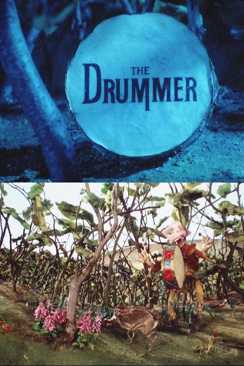 The Drummer backdrop
