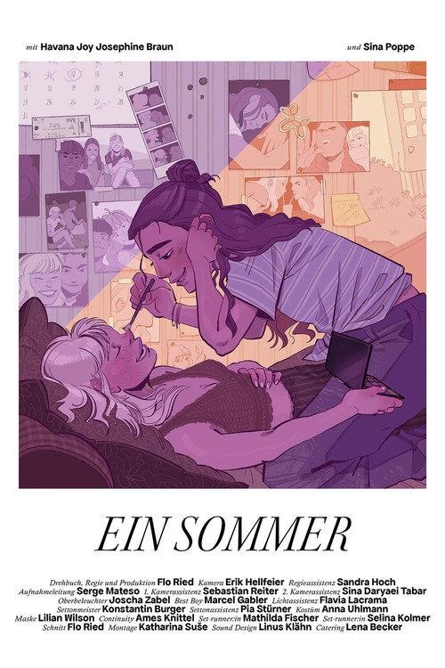 One Summer backdrop