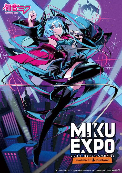 Hatsune Miku: Miku Expo 2024 North America backdrop