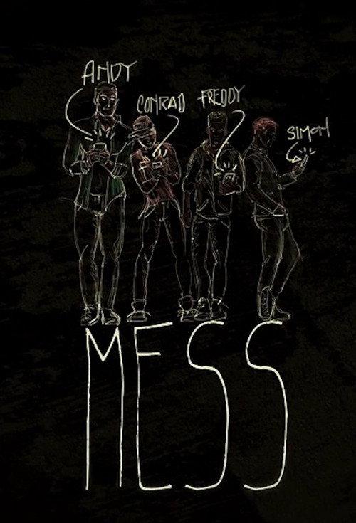 Mess backdrop