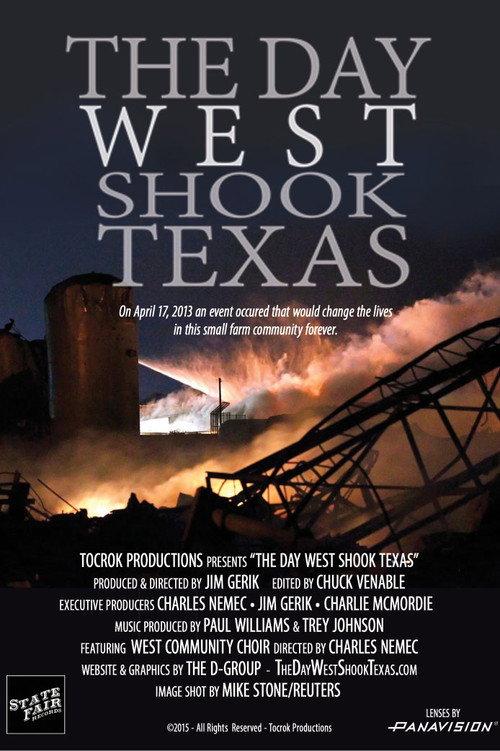 The Day West Shook Texas backdrop
