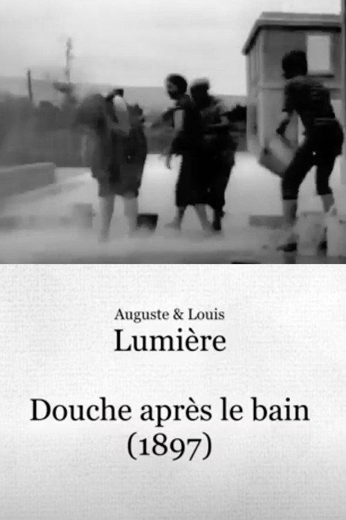 Douche après le bain backdrop