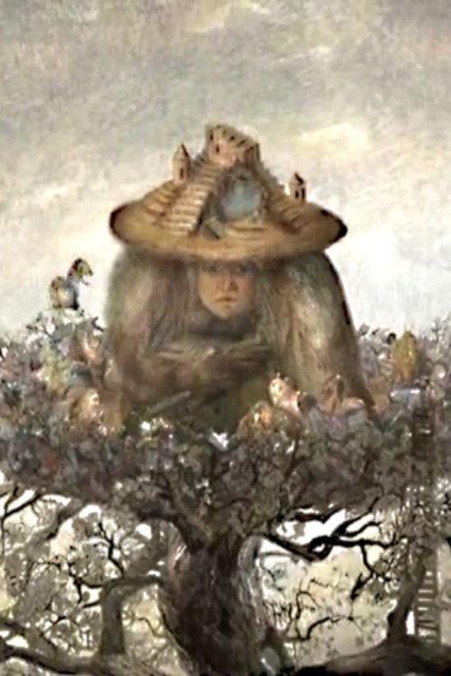 My Childhood Mystery Tree backdrop
