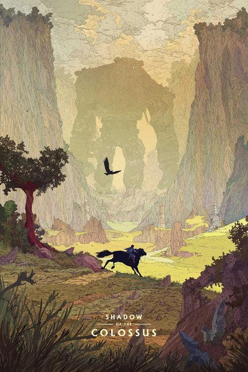 Shadow of the Colossus backdrop