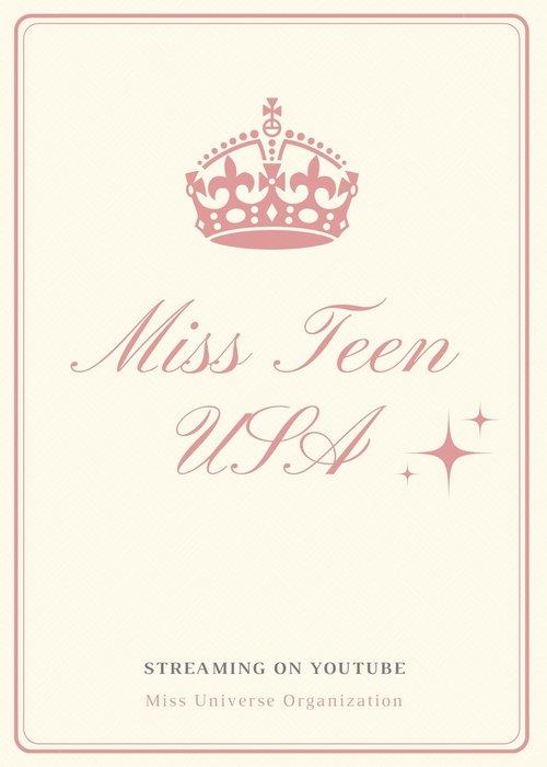 Miss Teen USA backdrop