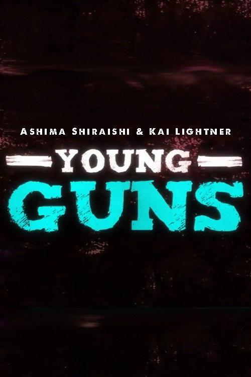 Ashima Shiraishi & Kai Lightner - Young Guns backdrop