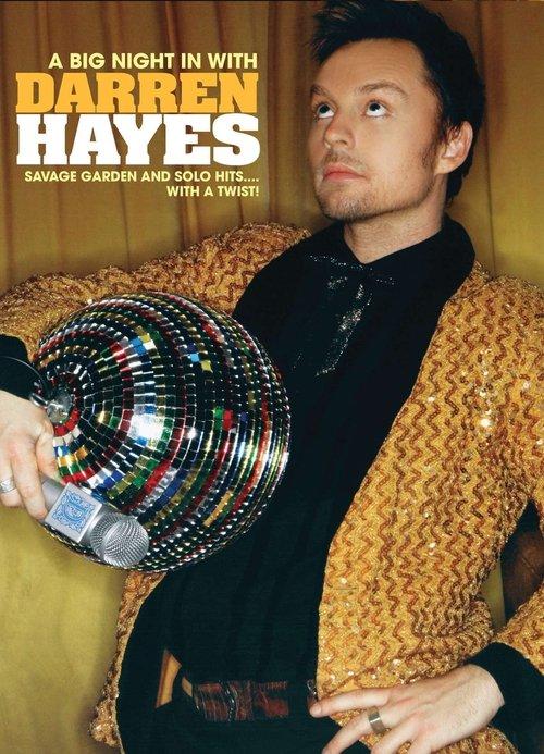 Darren Hayes - A Big Night in with Darren Hayes backdrop