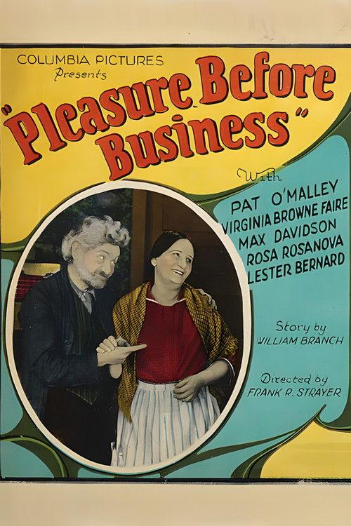 Pleasure Before Business backdrop