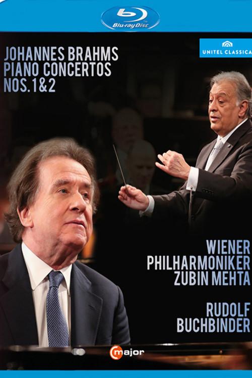 Johannes Brahms: Piano Concertos Nos. 1 & 2 backdrop