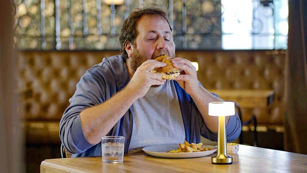 A Fat Life backdrop