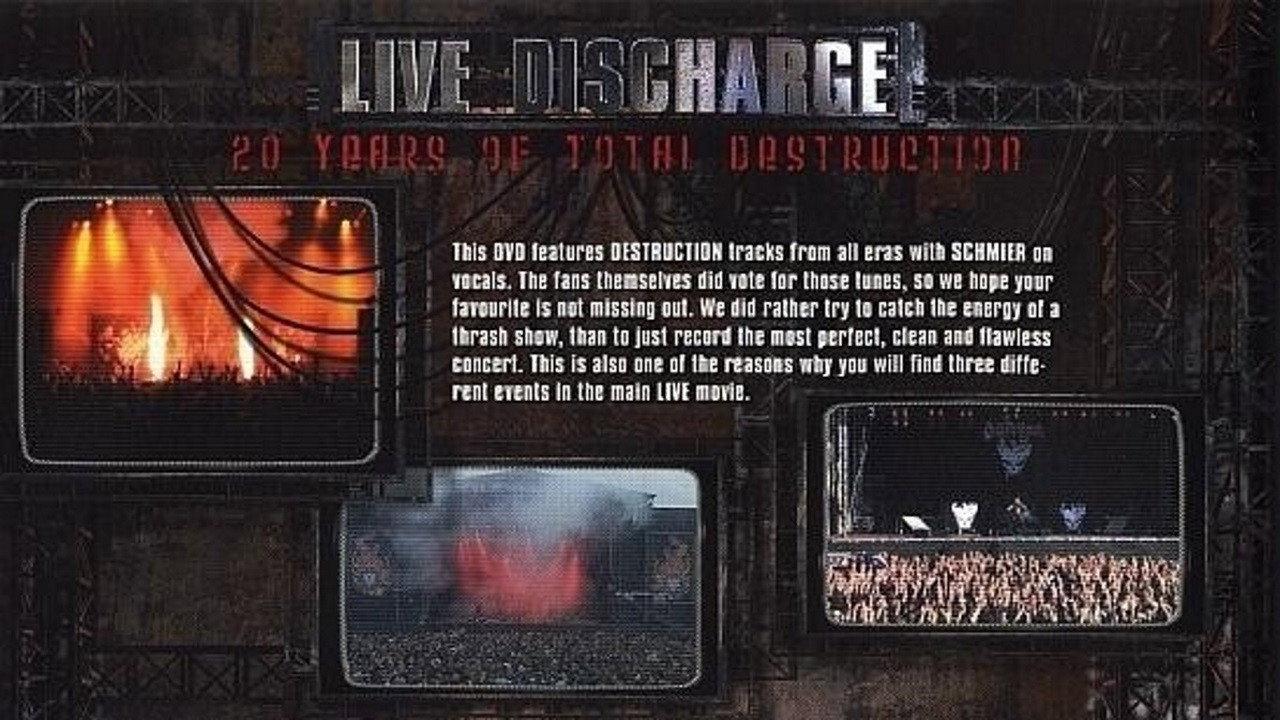 Destruction – Live Discharge backdrop