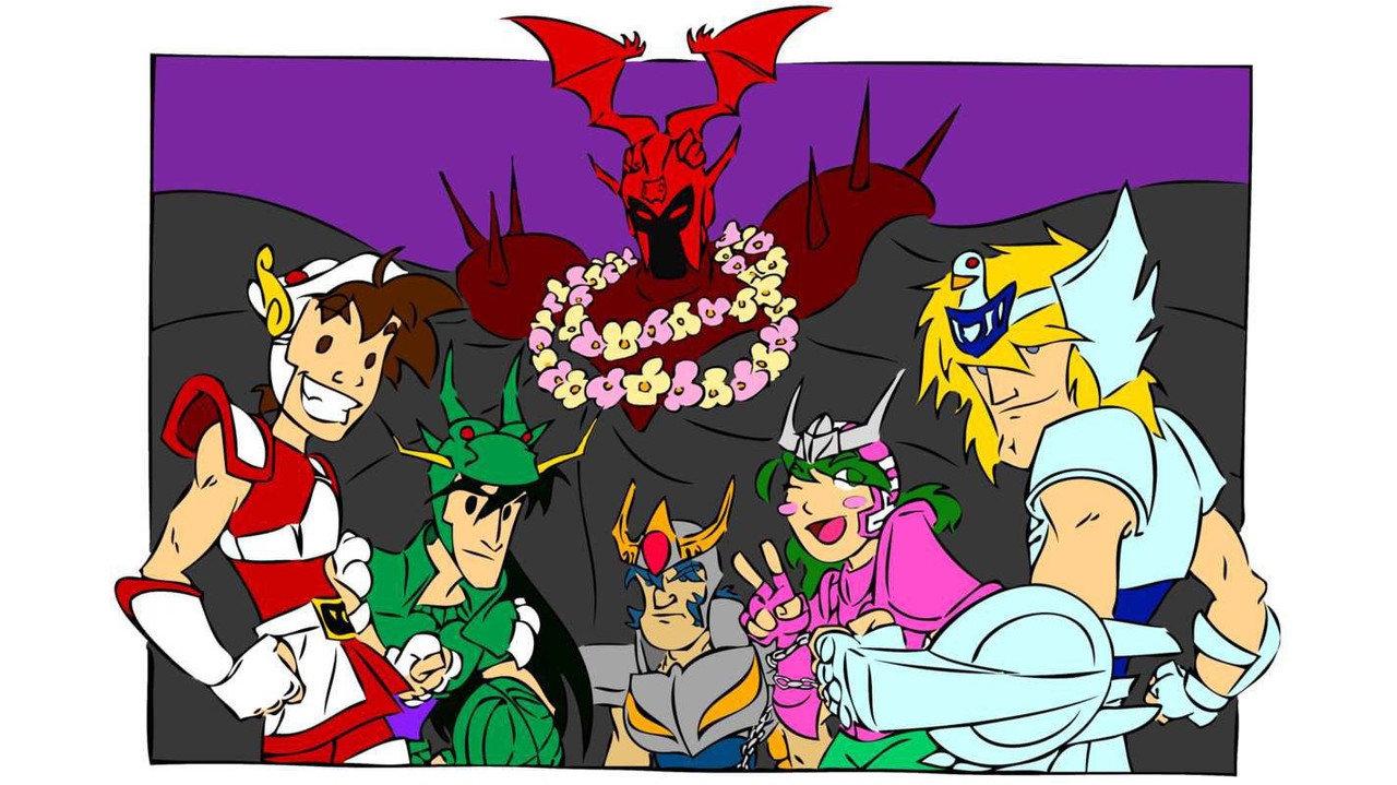 Knights of the Zodiac, The Abridged Series backdrop