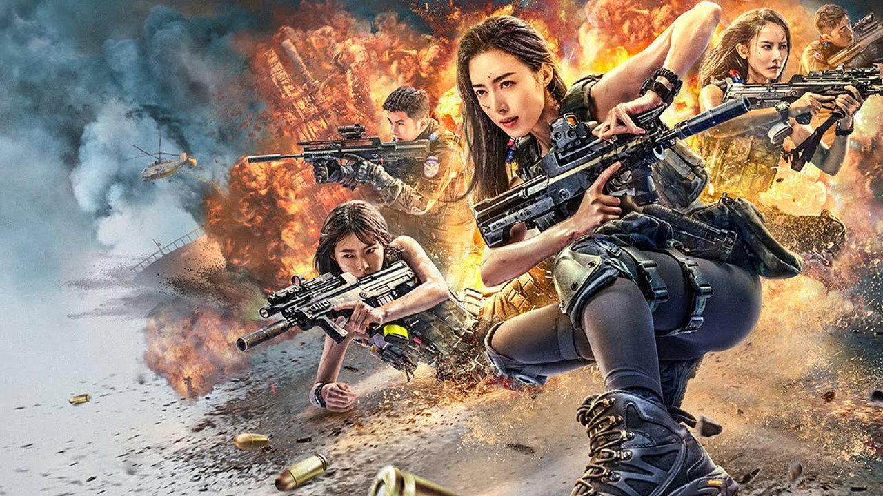 Female Special Police Officer backdrop