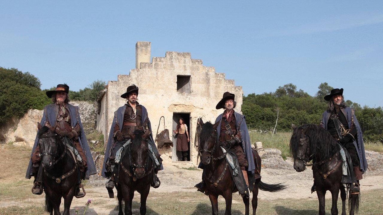 The King's Musketeers backdrop