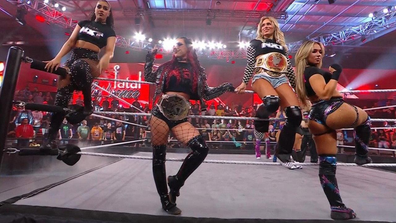 NXT vs. TNA Showdown backdrop