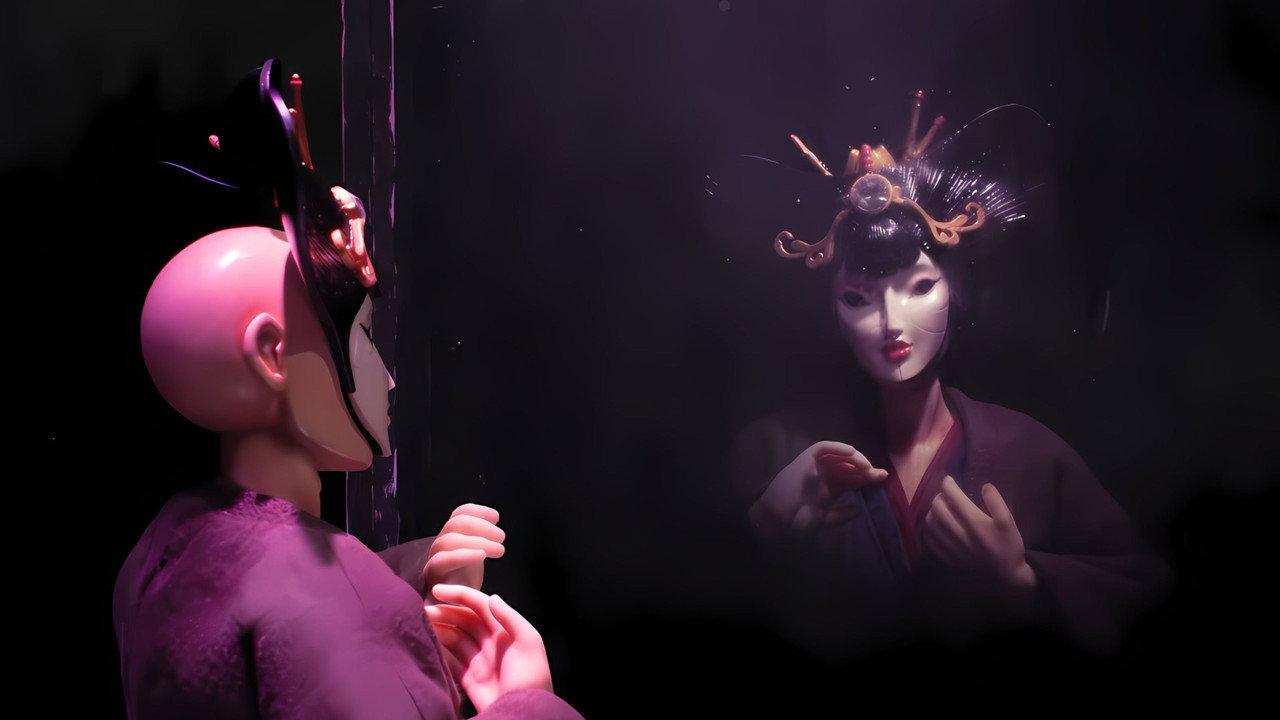 Kabuki backdrop