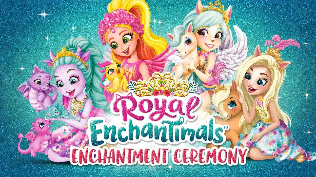 Royal Enchantimals: Royals Enchantment Ceremony backdrop