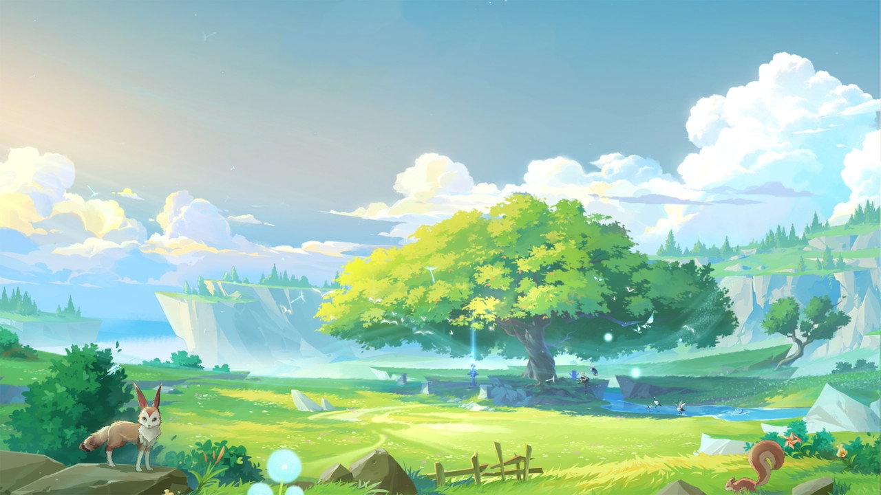Genshin Concert 2023: Melodies of an Endless Journey backdrop
