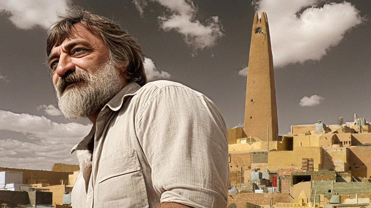 André Ravéreau and Algeria backdrop